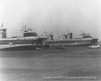 Pegwell Bay hoverport -   (submitted by The <a href='http://www.hovercraft-museum.org/' target='_blank'>Hovercraft Museum Trust</a>).
